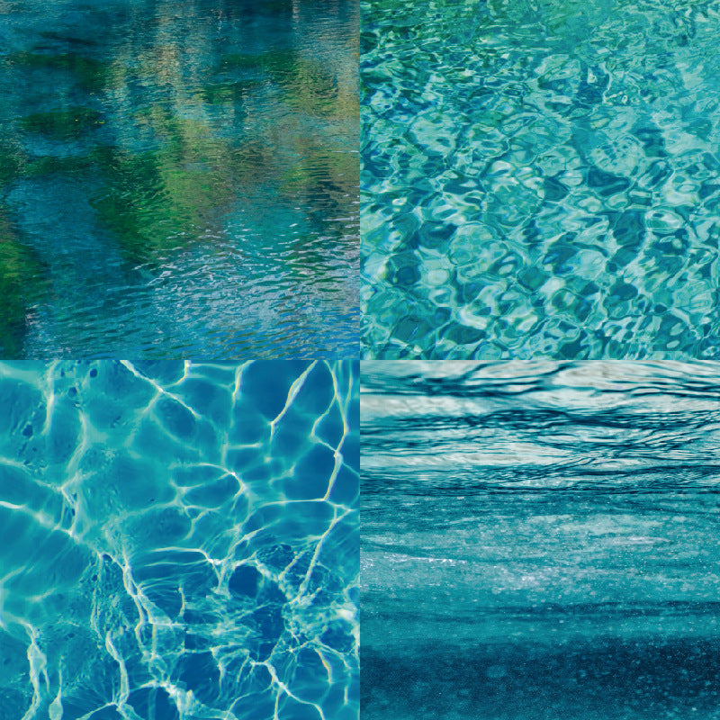 6 inch Water Texture Scrapbook Paper Pad SKP023