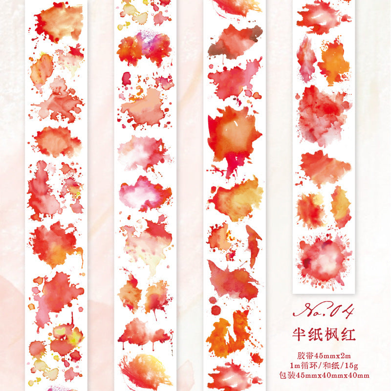 1 Roll Watercolor Washi Tape SCHJ