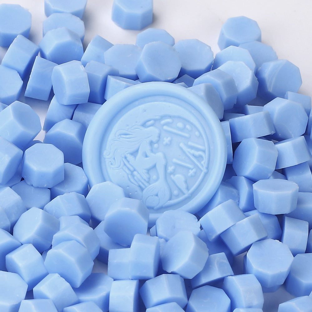 100 PCS Octagon Wax Seal Beads H86