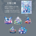 10 Pcs PET Butterfly Stickers YCZMDD