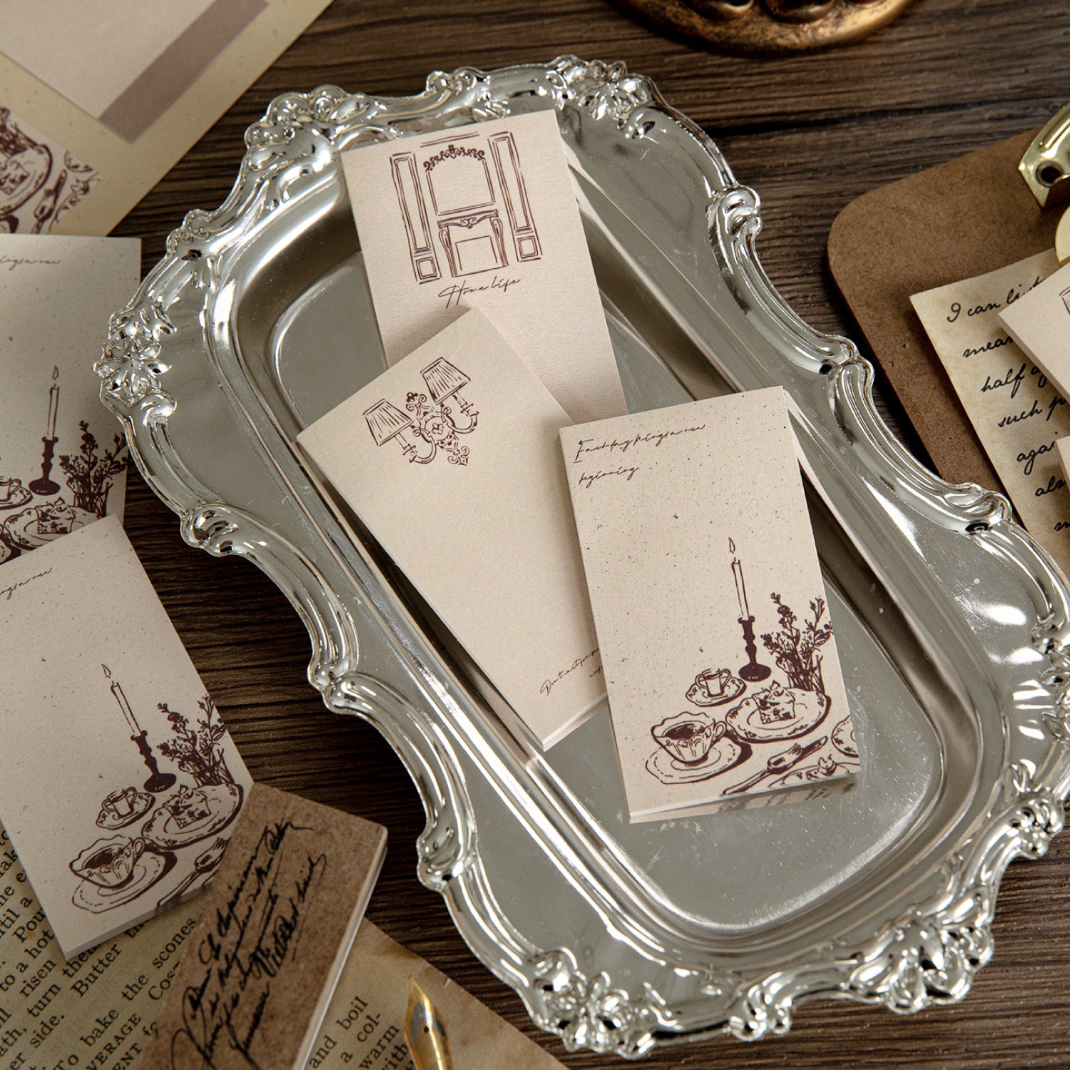 90 Sheets Vintage Sticky Note SHYJ