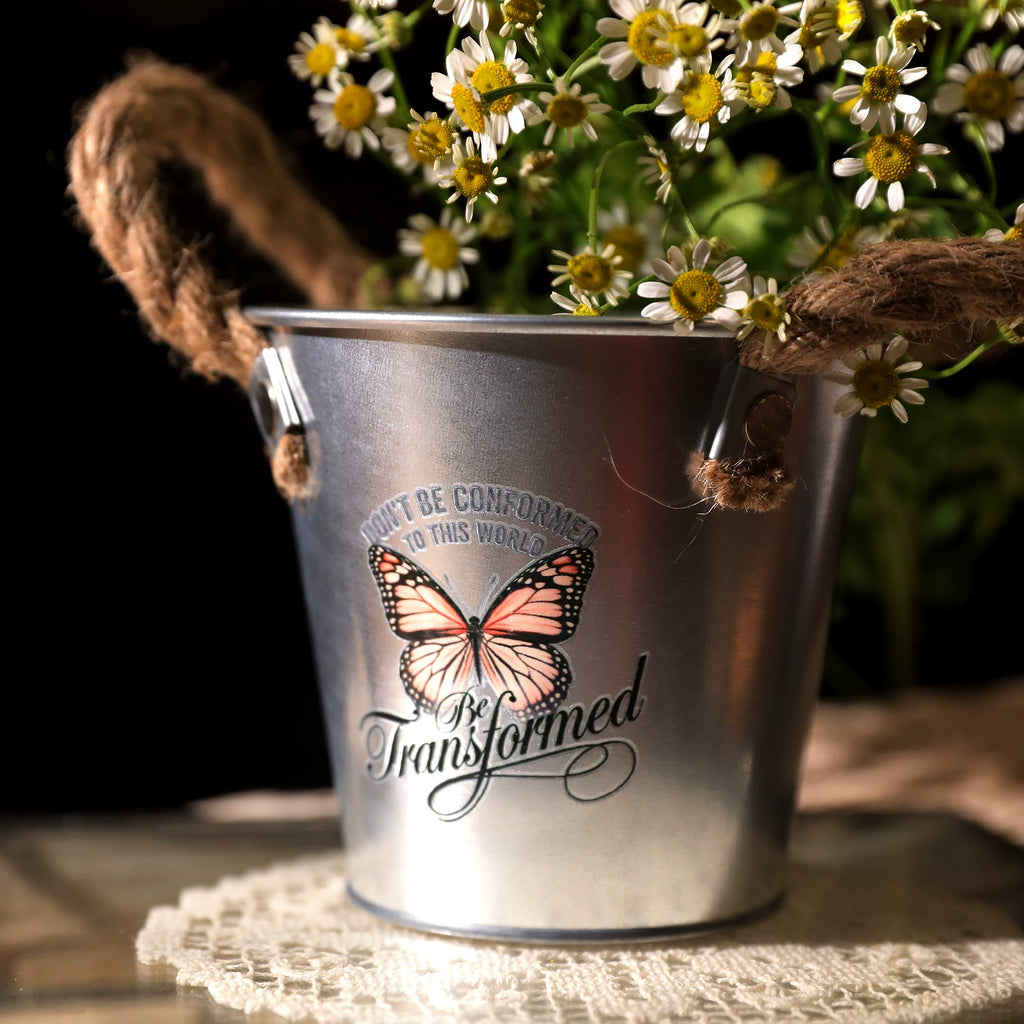 2 Sheets Waterproof Rub on Stickers - Butterfly Quotes