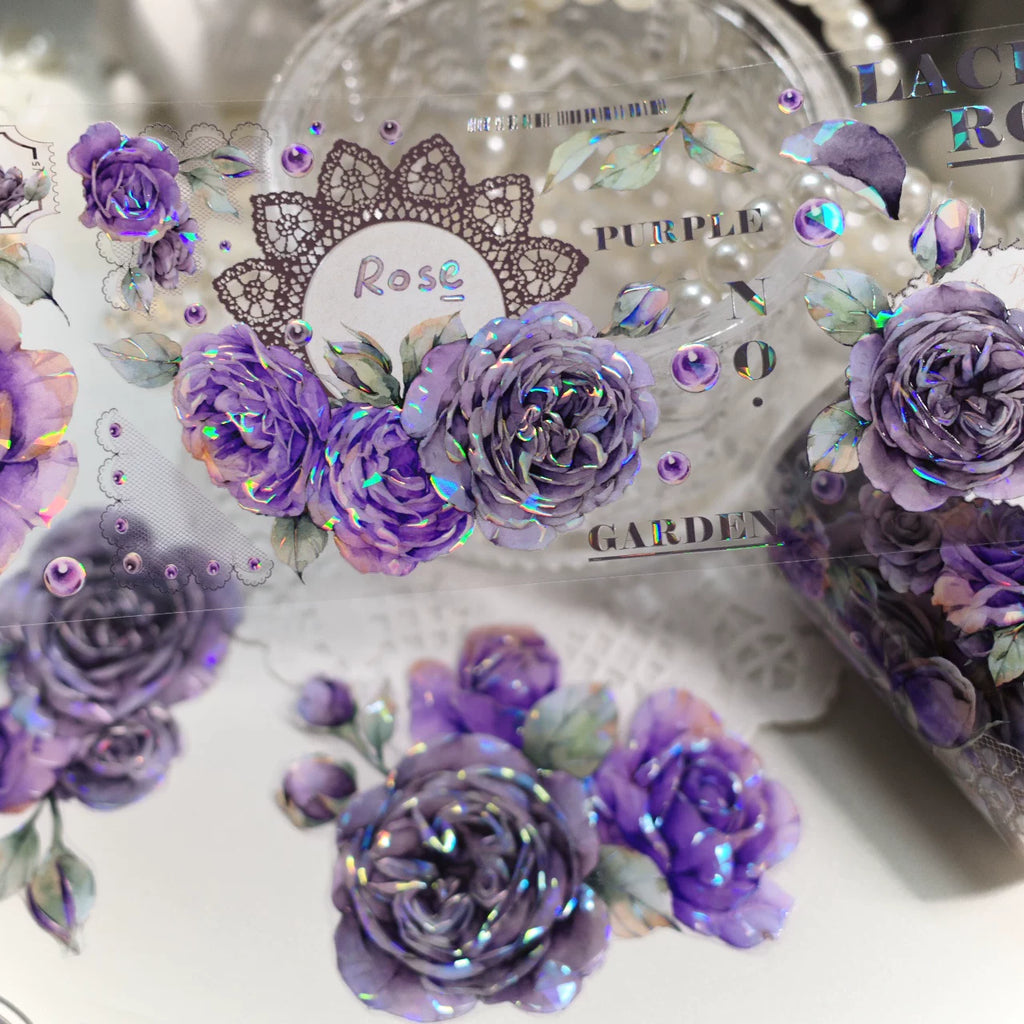 Floral Decorative Tape Rolls- Ink Spoken