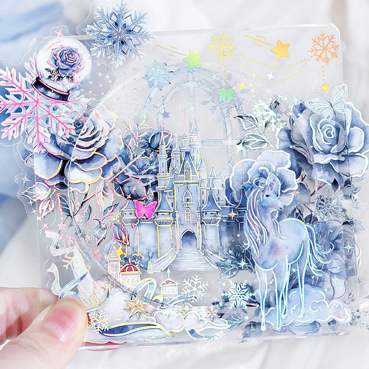 30 Pcs Fantasy PET Stickers HLPZ