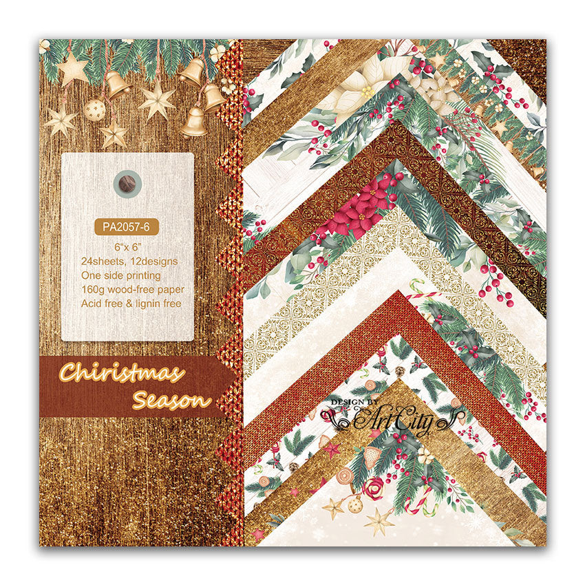 6 inch Scrapbook Paper Pad JYY2057