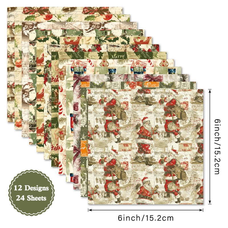 6 inch Scrapbook Paper Pad SKP009B