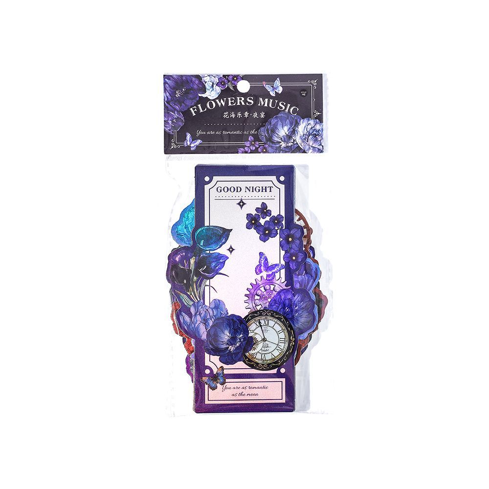 10 Pcs Floral Cardstock Paper HHYZ