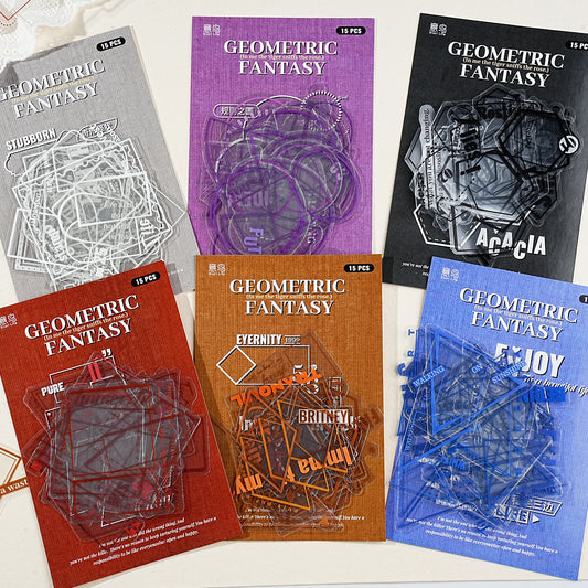 20 Pcs Gold Goil Flower PET Stickers LJHY