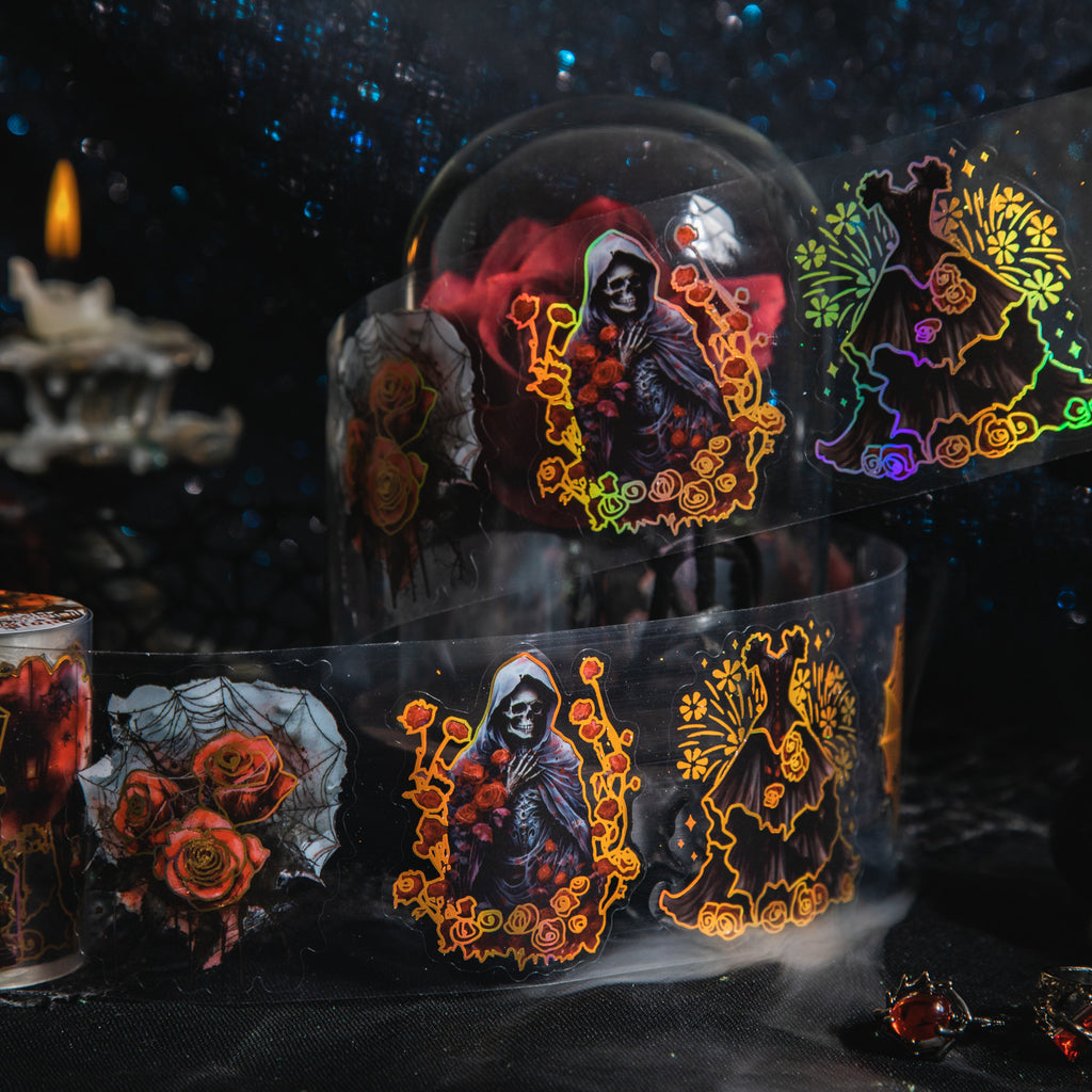 1 Roll Die-cut Gothic Fantasy PET Tape GTHJ