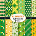 6 inch St. Patrick's Day Scrapbook Paper Pad PA758