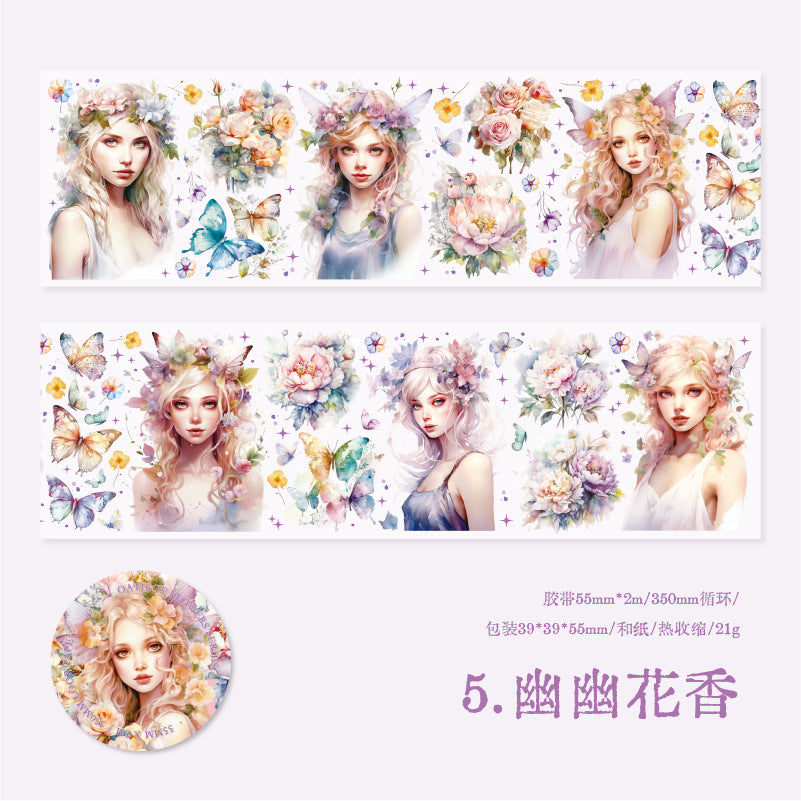 1 Roll Flower Princess PET Tape HZSY