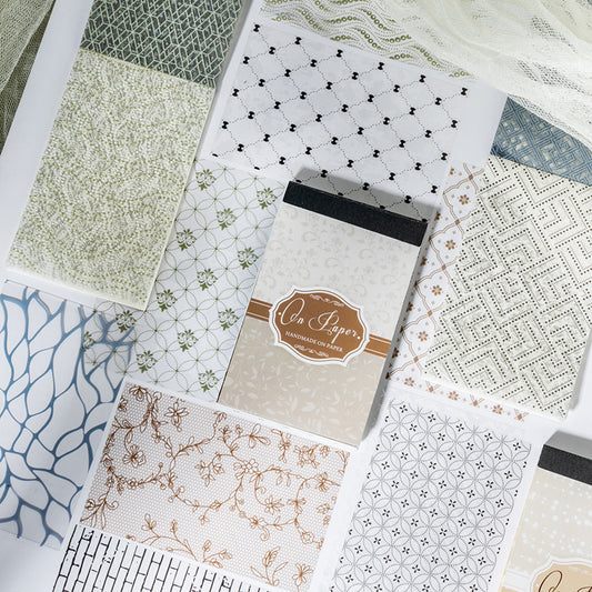 30 Sheets Basic Texture PET Stickers Book CNYWL