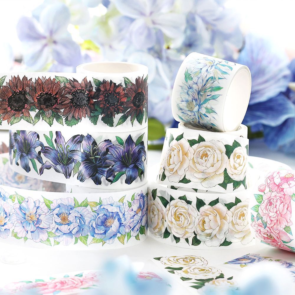 1 Roll Flower Washi Tape SJFF