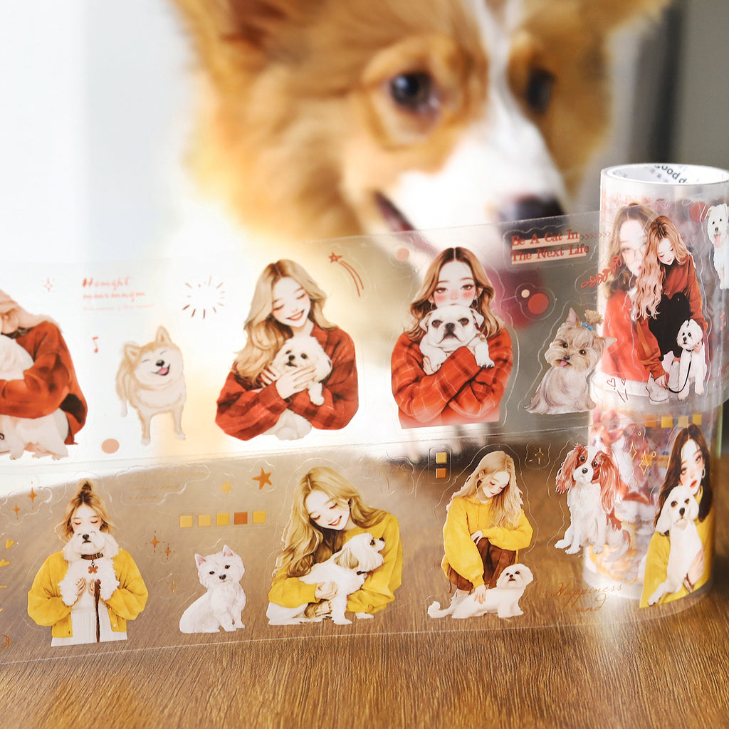1 Roll Girl and Pet Tape XMYXG
