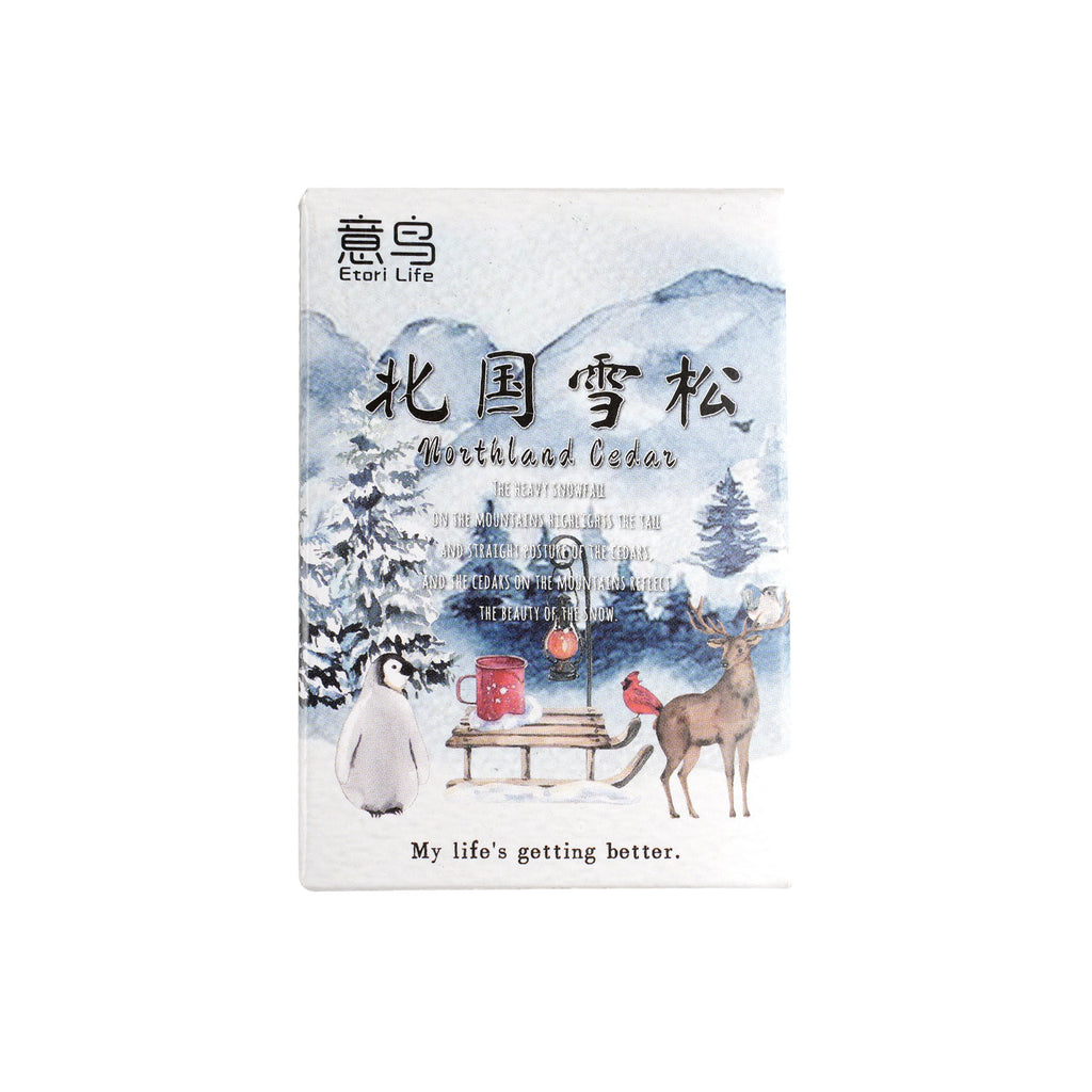 30 Pcs Snow Theme Stickers BGXS