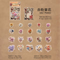 40 Pcs Old Time PET Stickers JXSD