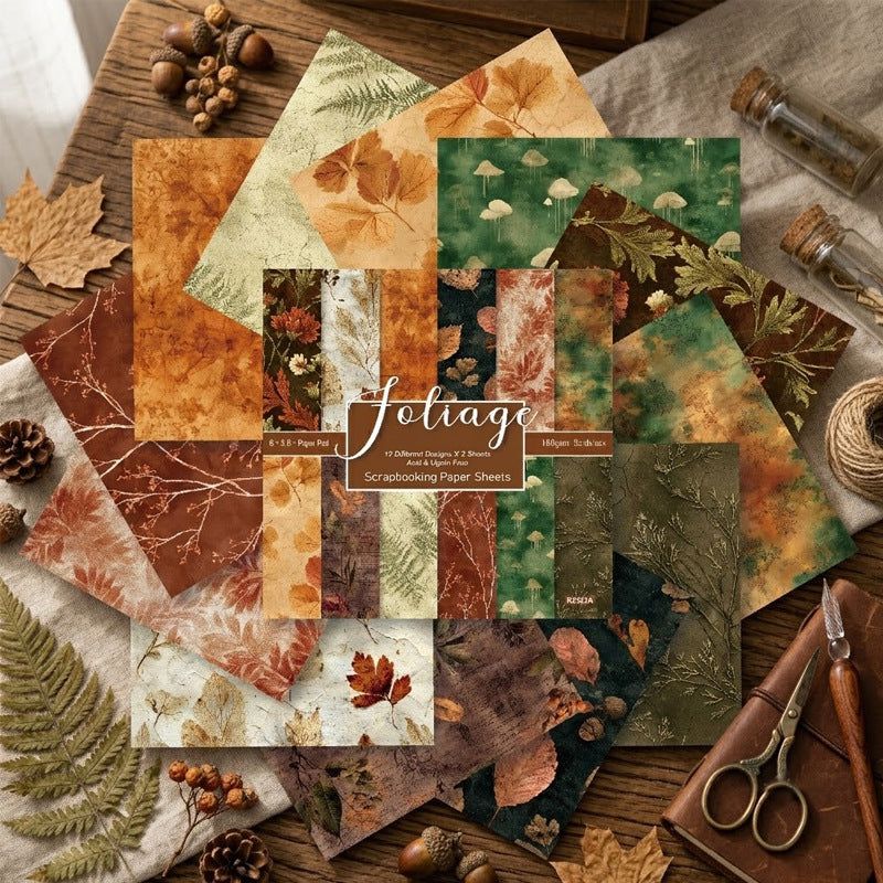6 inch Scrapbook Paper Pad SKP323A