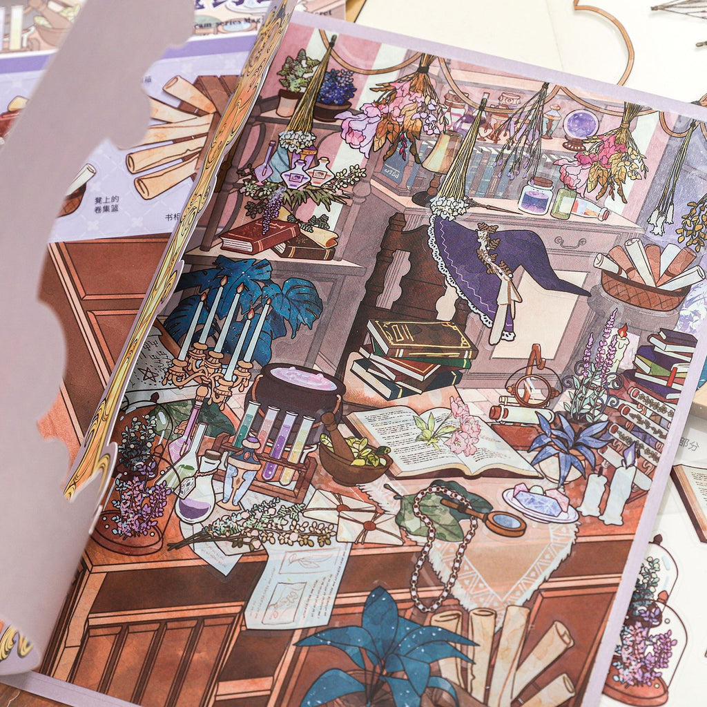 3D Room Scene DIY Stickers Kit XZJM