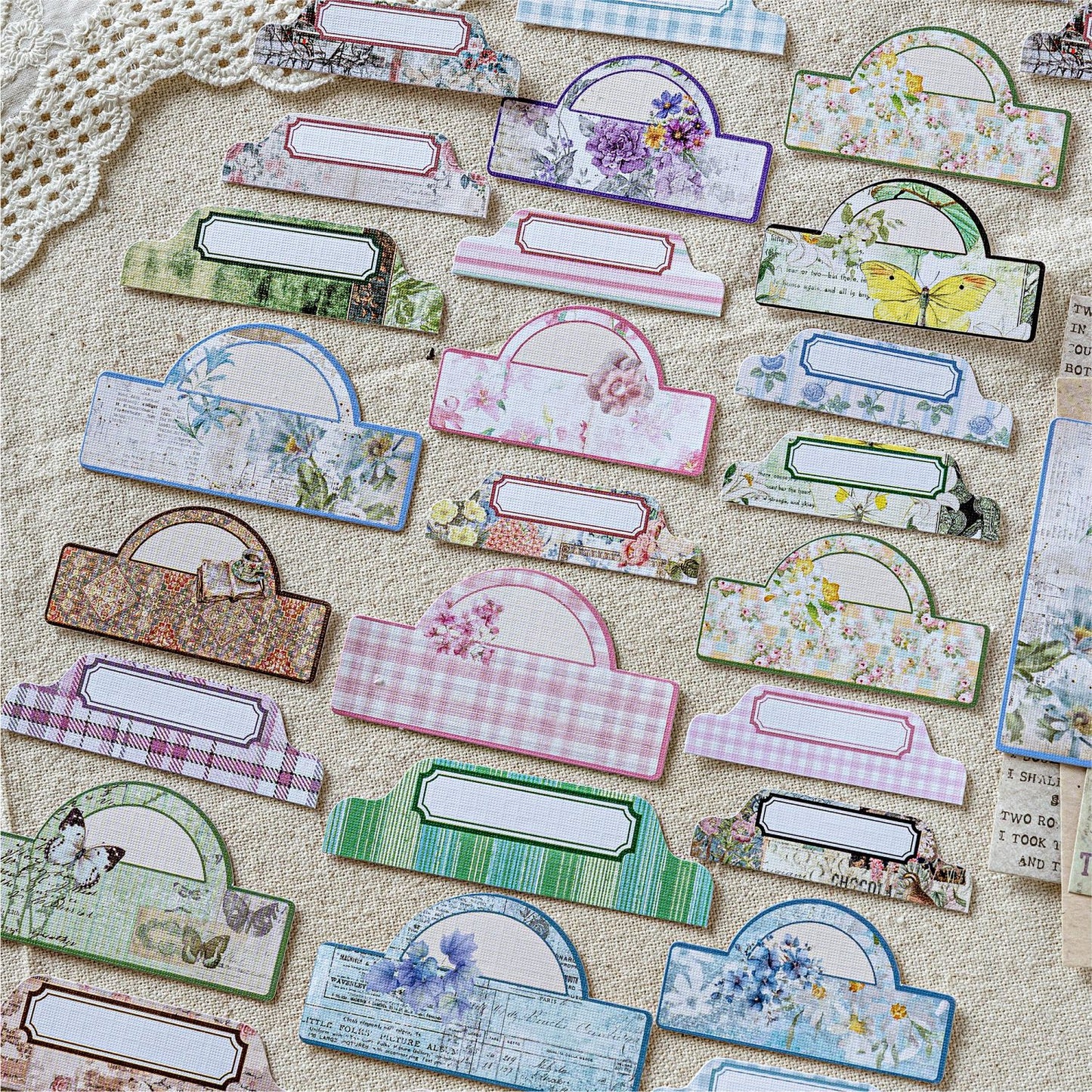 50 Pcs Vintage Gadgets Junk Journal Stickers SZSH