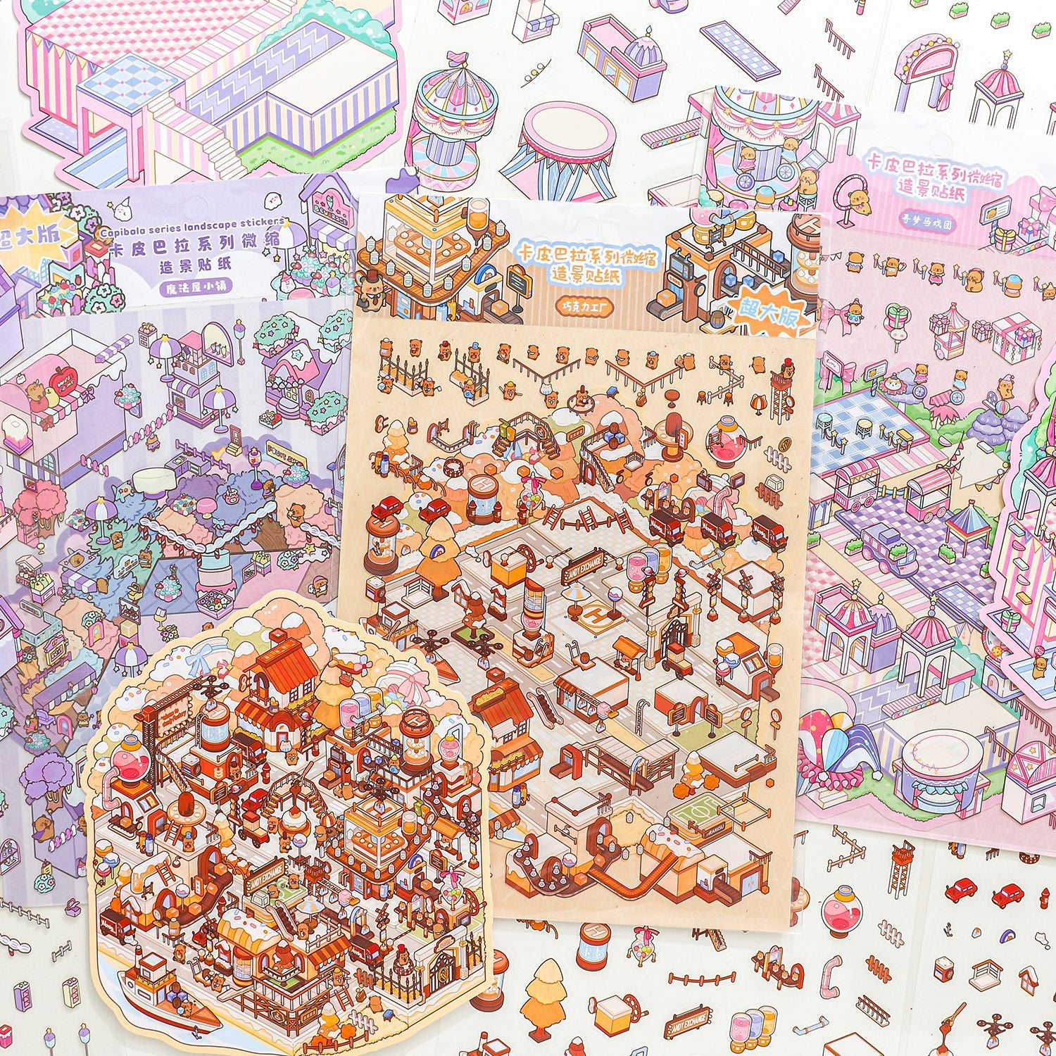 3D Scene DIY Stickers Kit KPBL