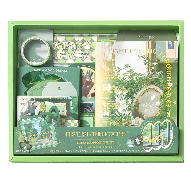 116 Pcs Journal Supplies Kit with Gift Box RSSC
