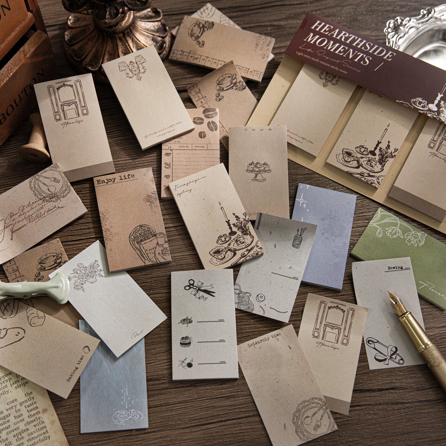 90 Sheets Vintage Sticky Note SHYJ