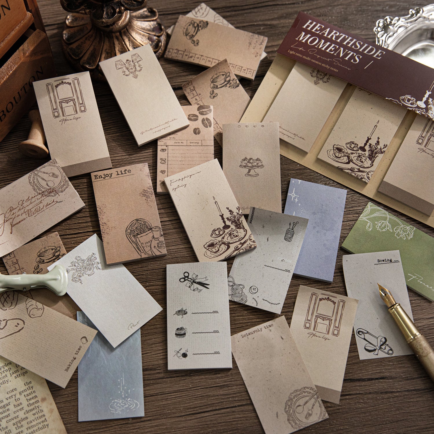 90 Sheets Vintage Sticky Note SHYJ