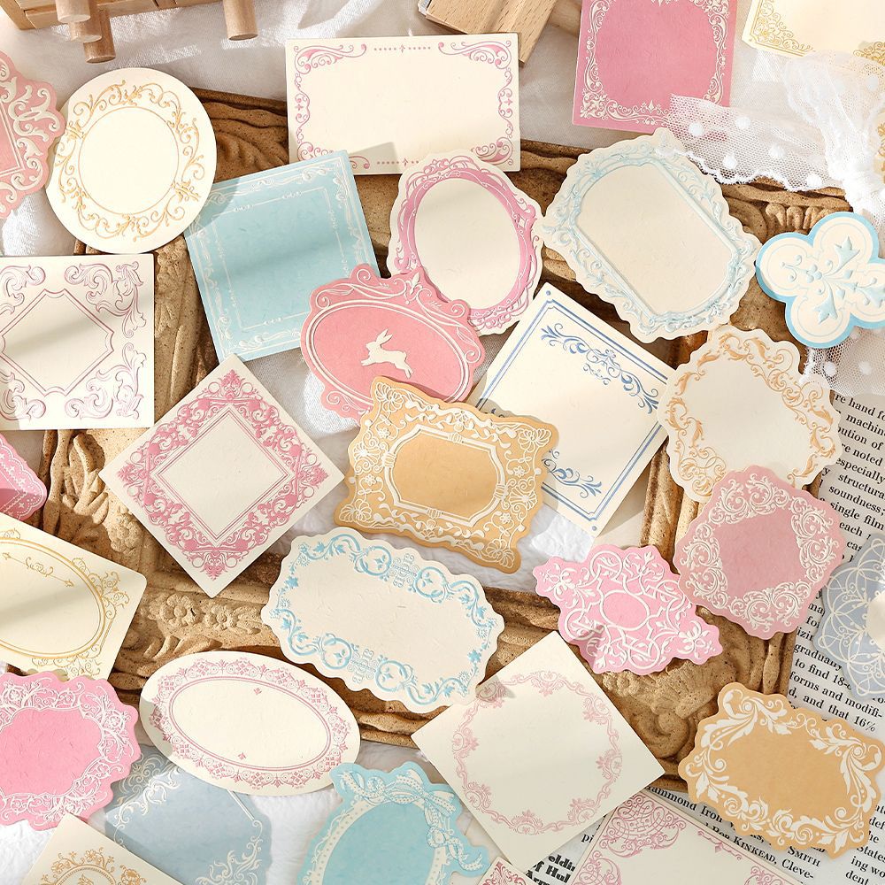 30 Pcs Creative Notepad Scrapbook Paper WYJM