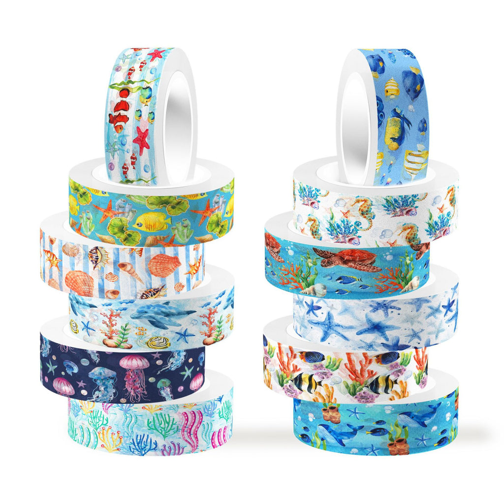 12 Roll Washi Tape Set ZH059