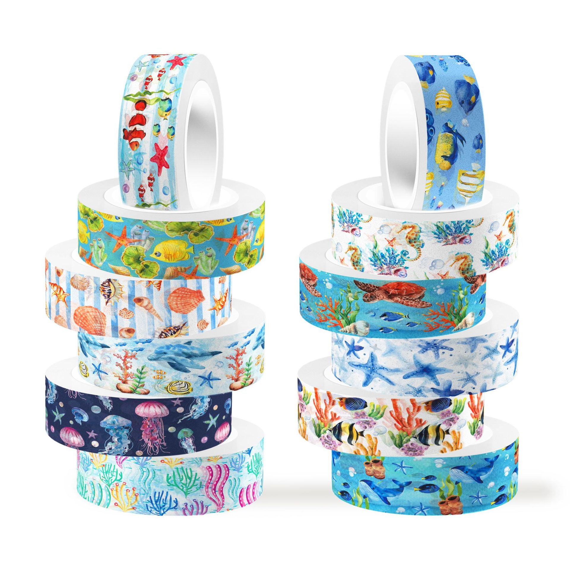 12 Roll Washi Tape Set ZH059