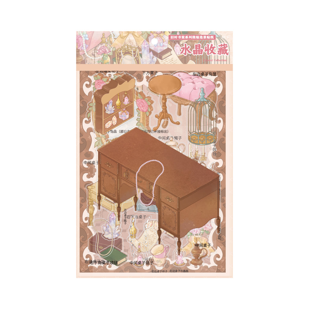 3D Dressing Table DIY Stickers Kit JSSA