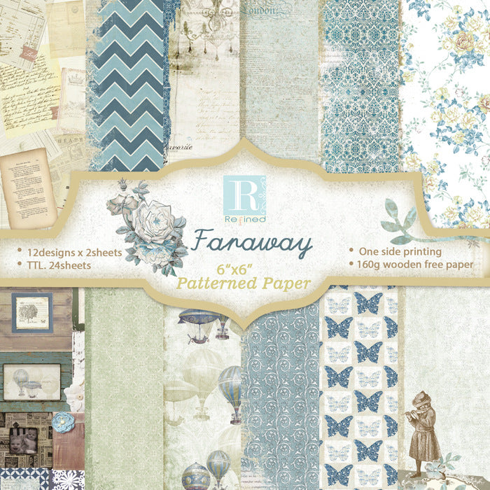6 inch Scrapbook Paper Pad JYY6606