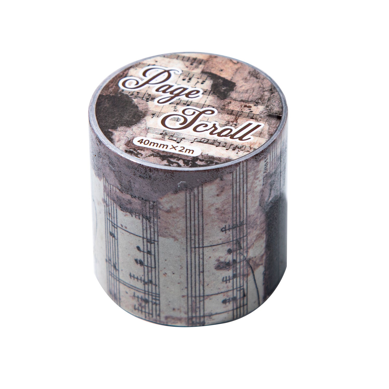 1 Roll Vintage Newspaper Washi Tape SYJC