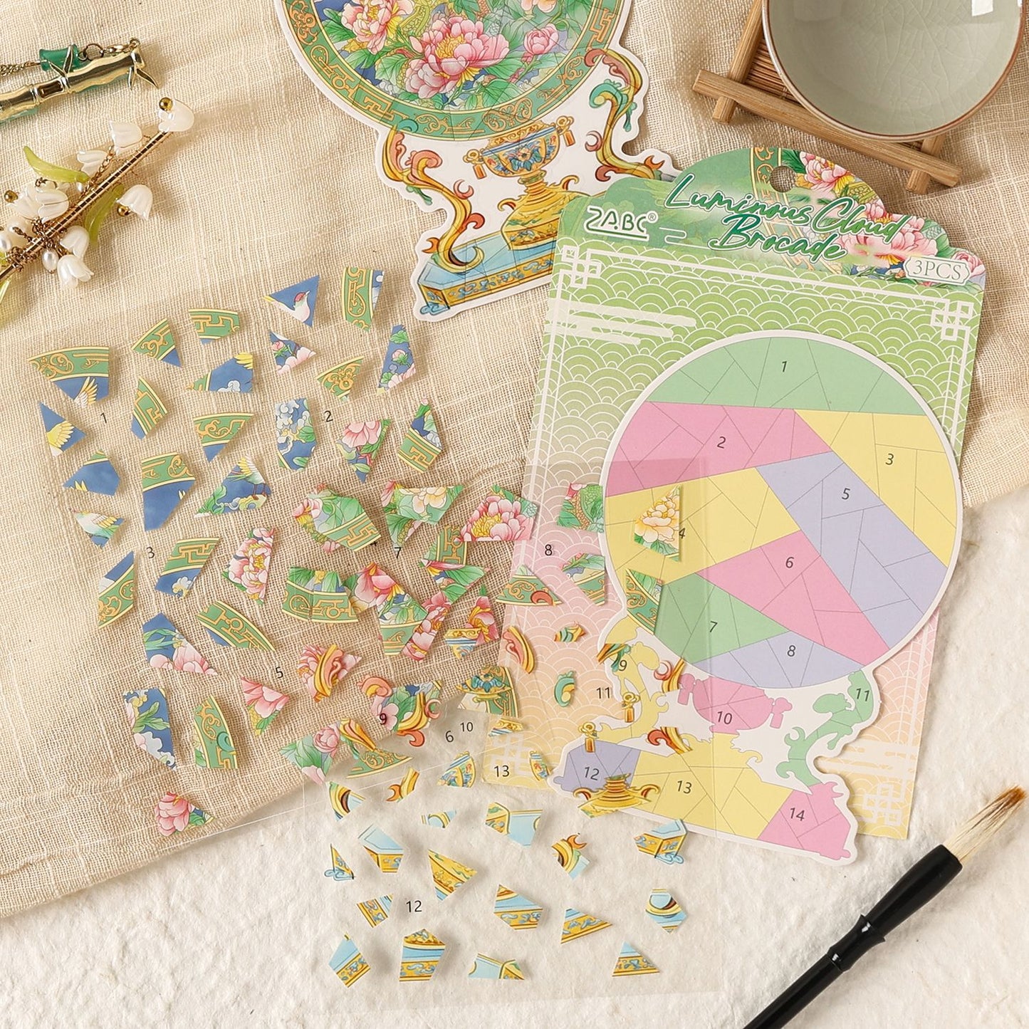 Classic Gadgets Puzzle Stickers GSPT