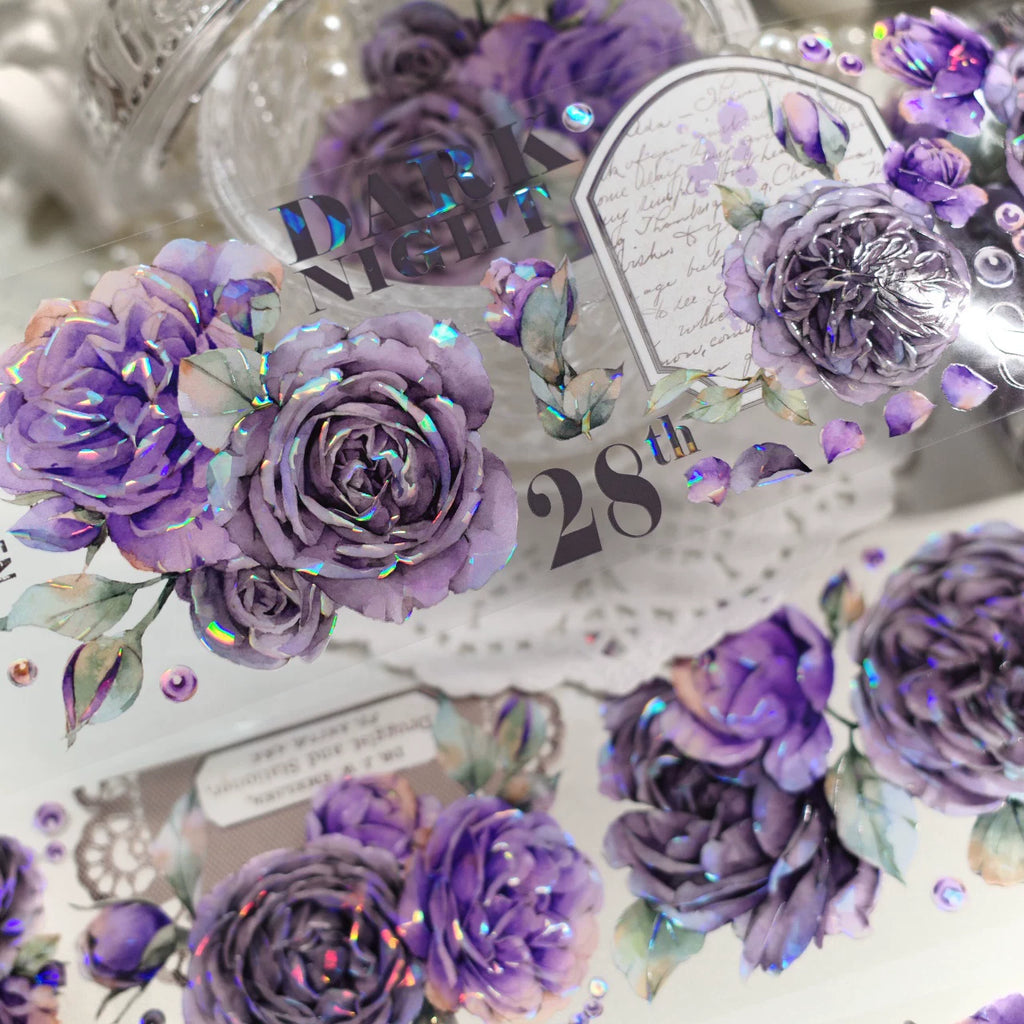 Floral Decorative Tape Rolls- Ink Spoken