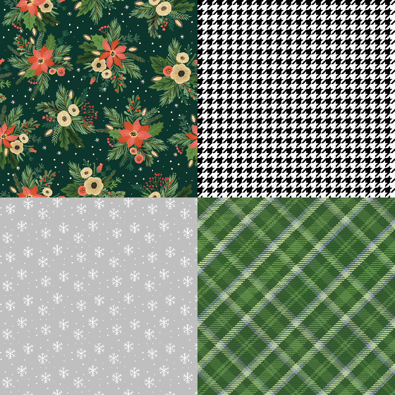 6 inch Christmas Scrapbook Paper Pad SKP011