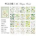 20 Sheets Season Botanical Stickers SJHD