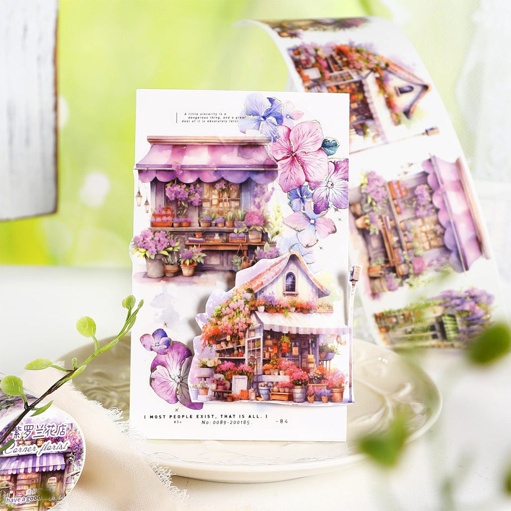 1 Roll Flower Shop Washi Tape ZJHD