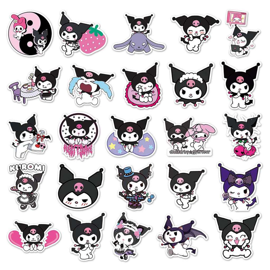 50 Pcs Vinyl Kulomi Stickers KLM236