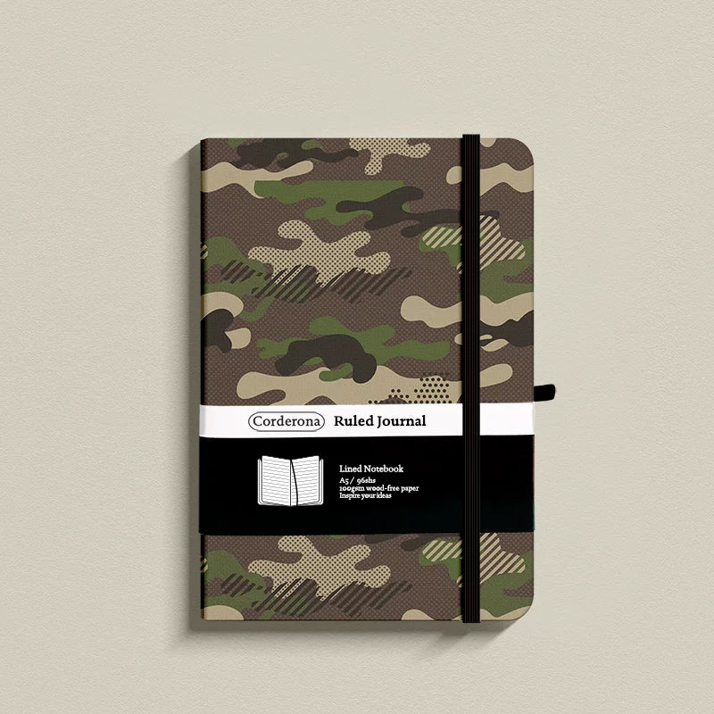 Classic Series A5 Hardcover Notebook - Camouflage
