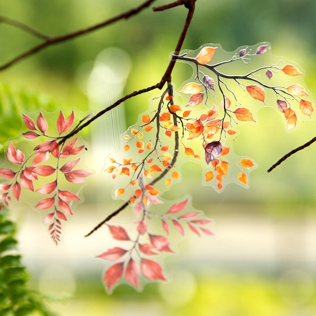 20 Pcs Branches Butterfly PET Stickers SYBB