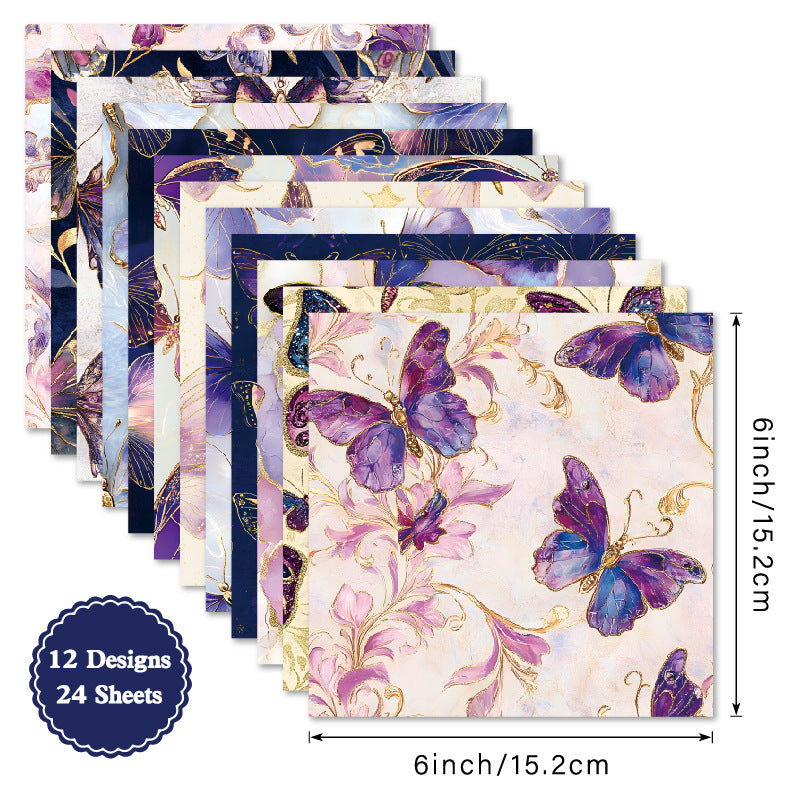 6 inch Scrapbook Paper Pad SKP338A