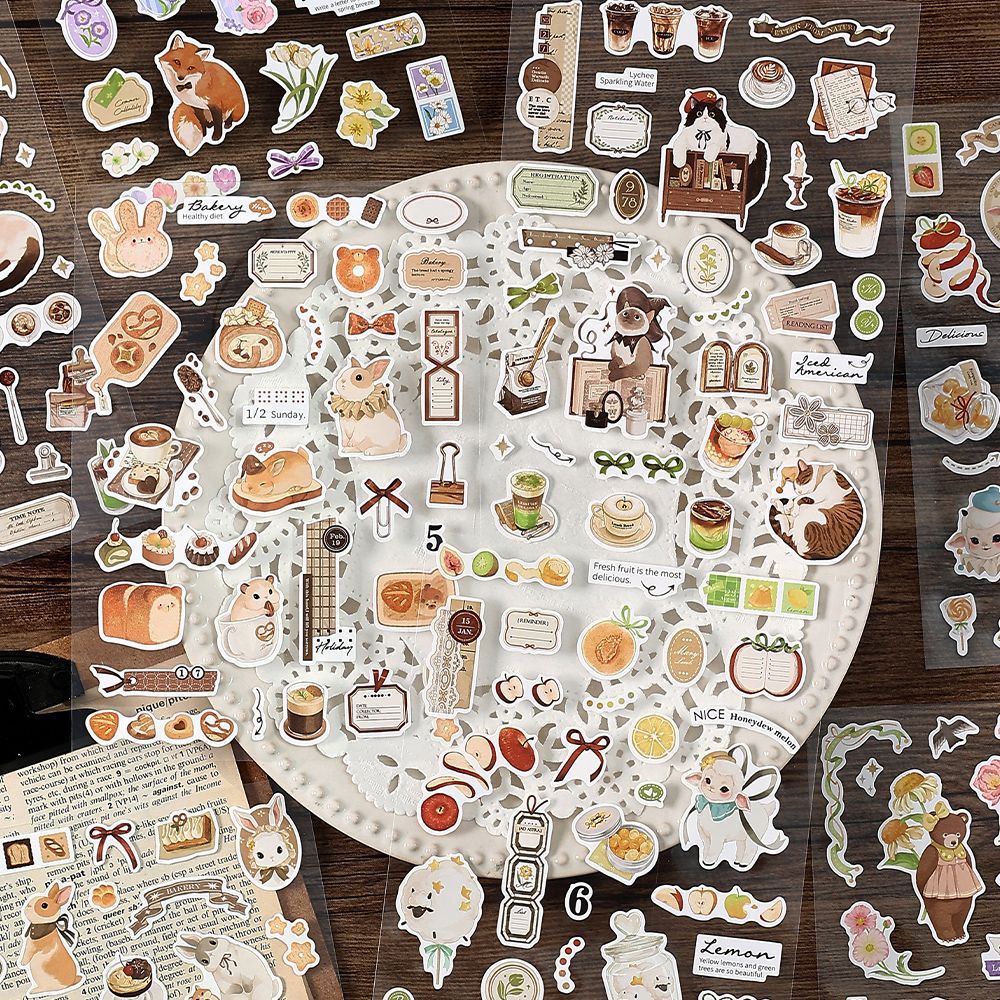 2 Sheets Fairy Forest Planner Stickers SLTH