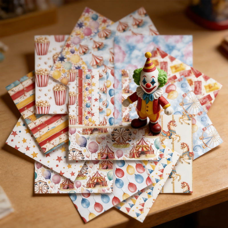 6 inch Amusement Park Scrapbook Paper Pad SKP466