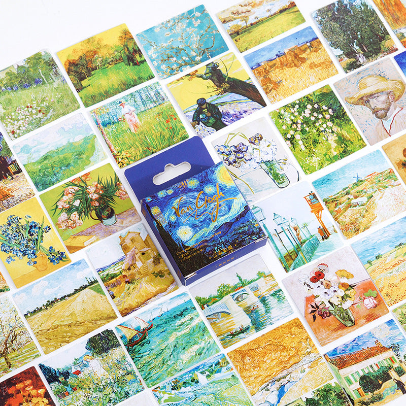 45 Pcs Masterpiece Aesthetic Stickers