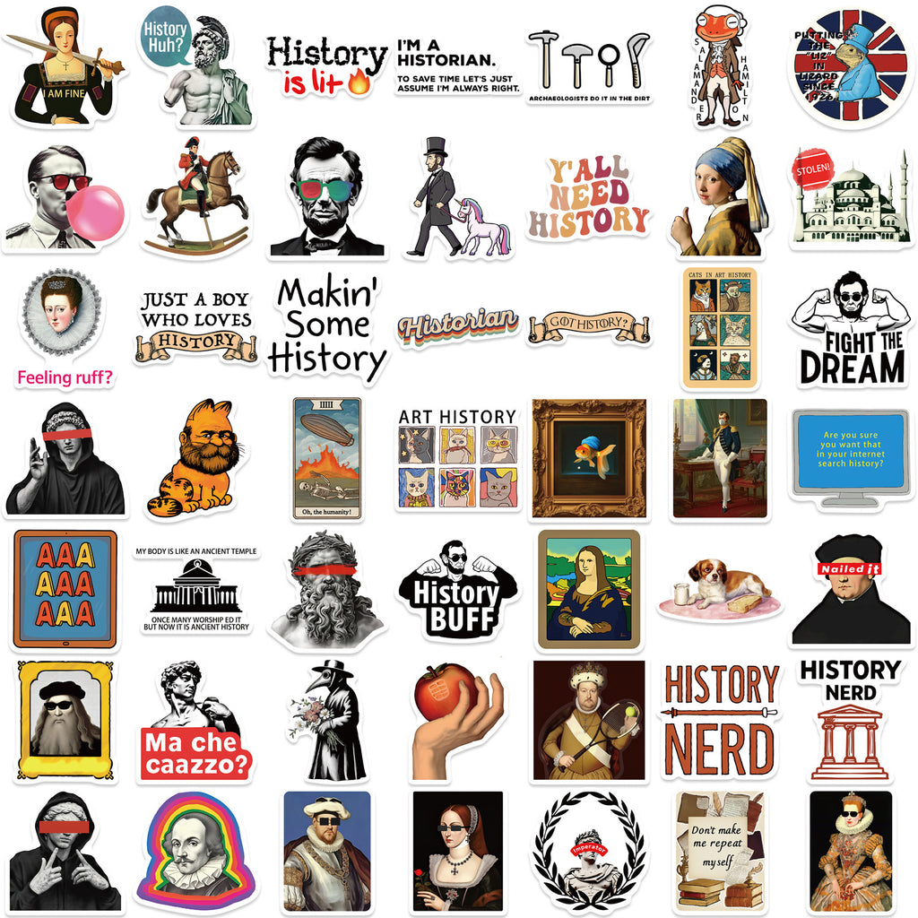 50PCS Funny Sarcastic Meme Vinyl Stickers FUN14