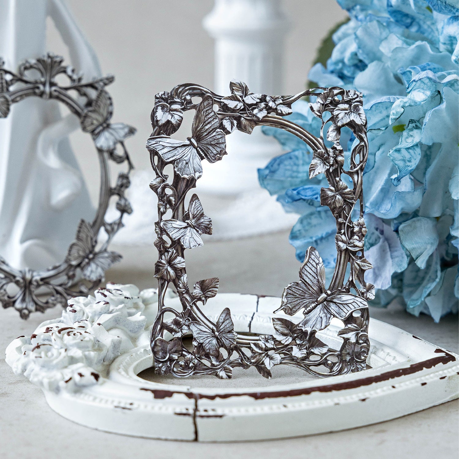 20 Pcs Sliver Frame Paper YSGY
