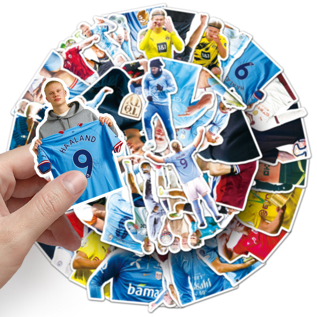 50Pcs Football Theme Waterproof Vinyl Stickers STY12