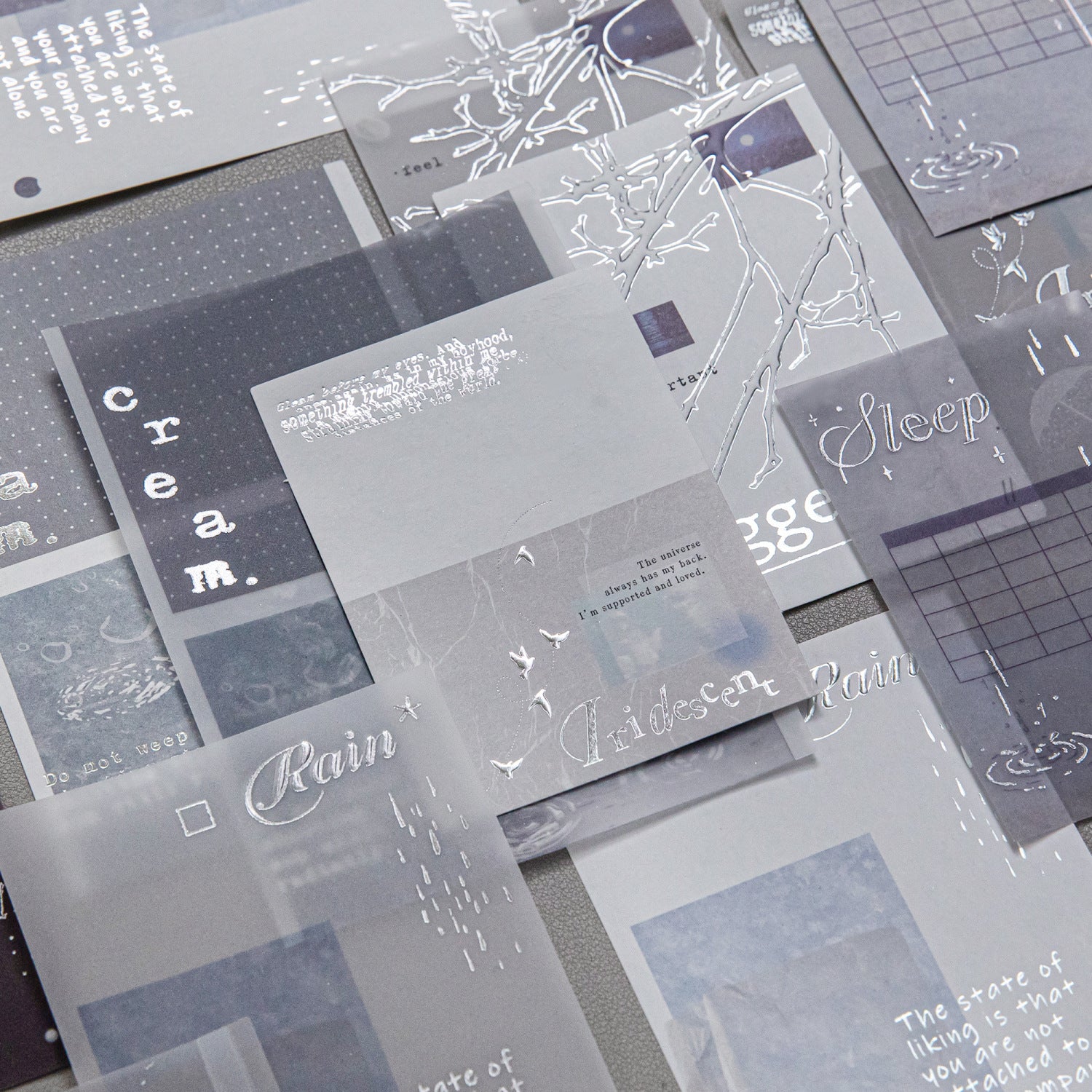 10 Pcs Aesthetic Journal Paper SYZJ