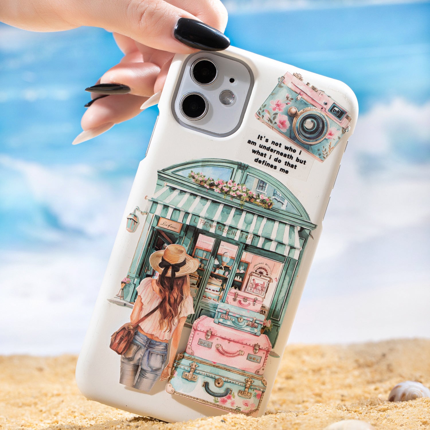 20 Pcs Travel Themed Stickers XRLC